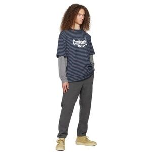 CARHARTT WORK IN PROGRESS
Gray Flint Trousers Size Medium